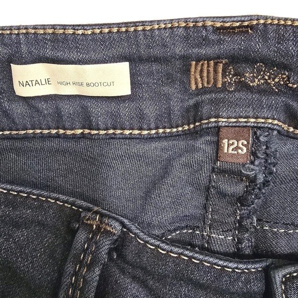 High Rise Bootcut Women's Jeans Kut from the Kloth Women's Natalie Size 12S - Picture 8 of 13